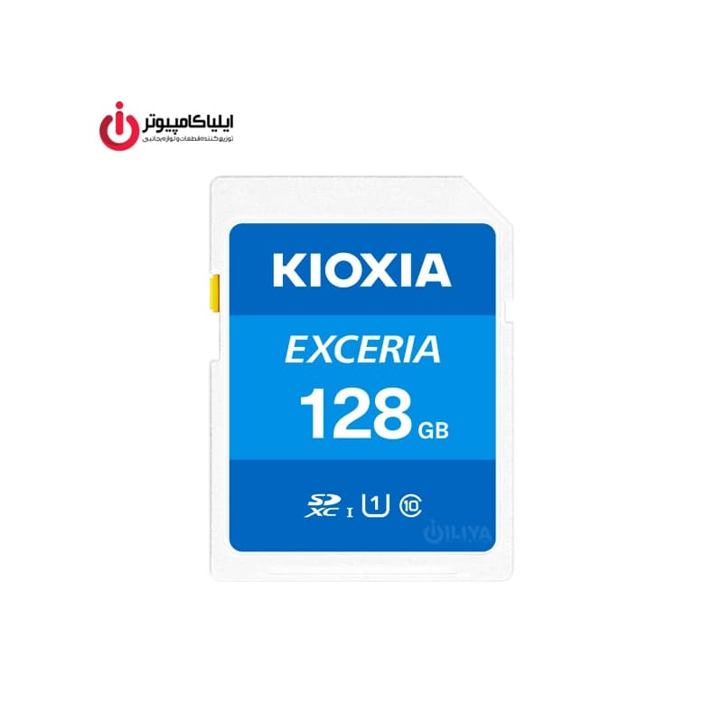 مموری کارت SD کلاس U1 10 کیوکسیا مدل LNEXIL128GG4 ظرفیت 128 گیگابایت