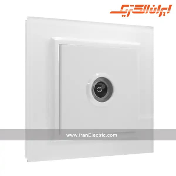 پریز آنتن تلویزیون پلکسی سفید