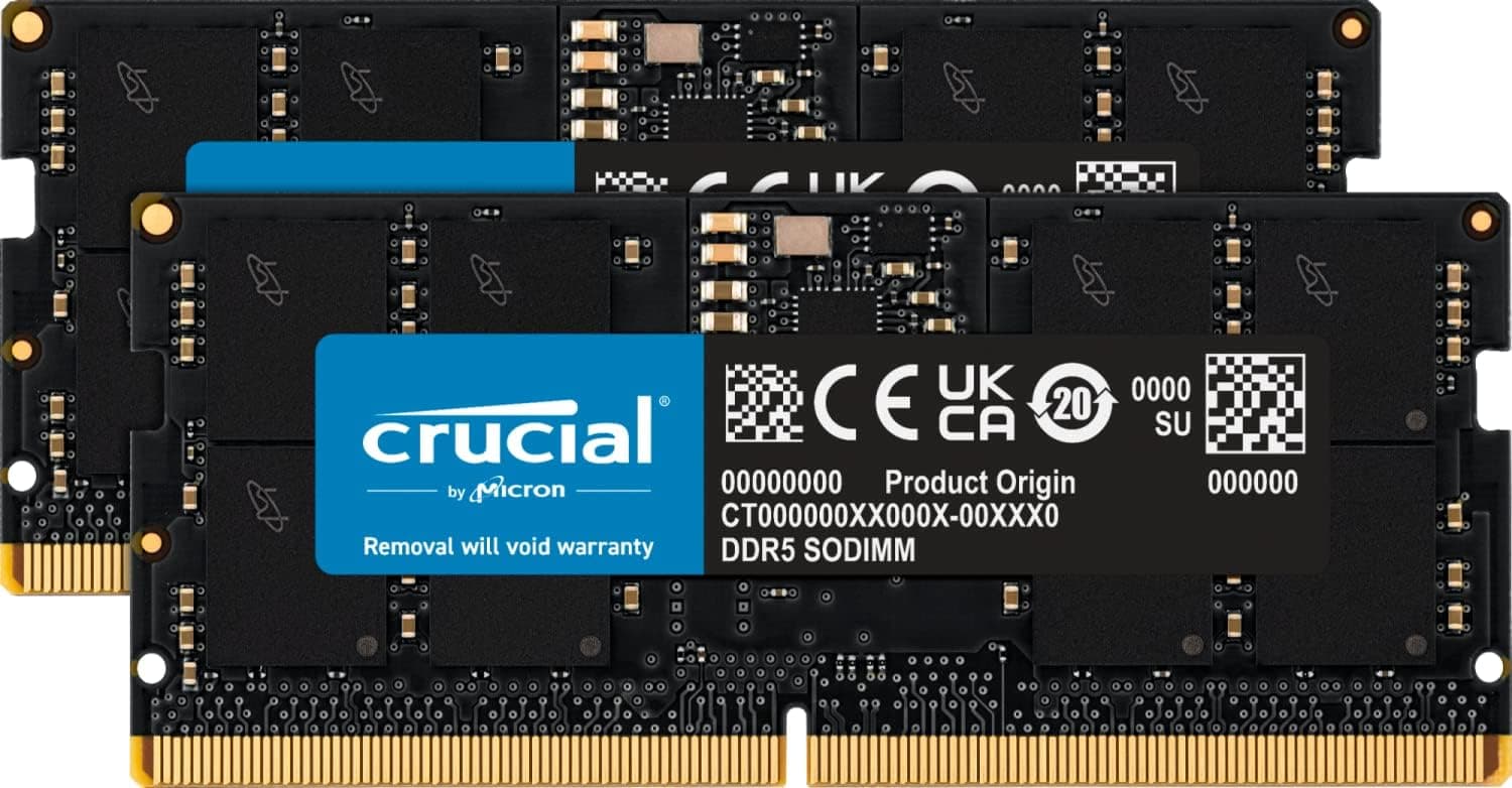 رم لپ تاپ کروشیال RAM Laptop CRUCIAL 16 DDR5 4800 MHz