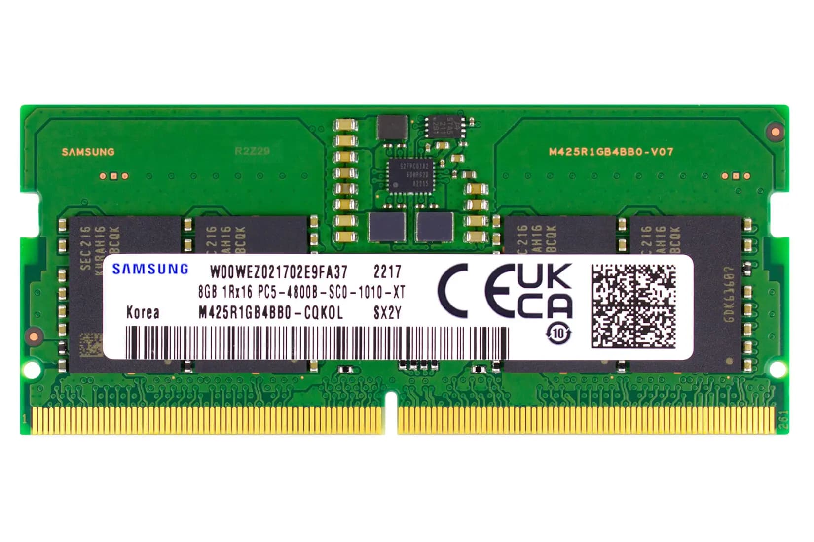 رم لپ تاپ اس سامسونگ ram laptop SAMSUNG 8Gb DDR5 4800 mhz