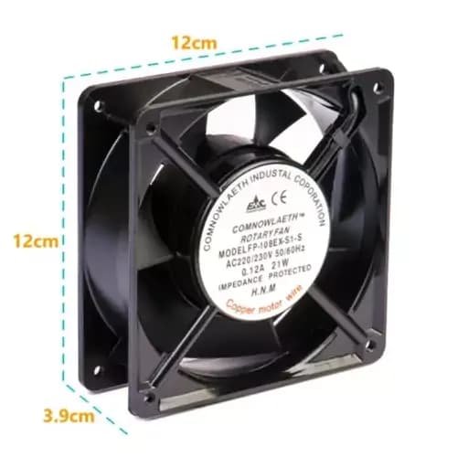 فن 12*12 220V-بوش