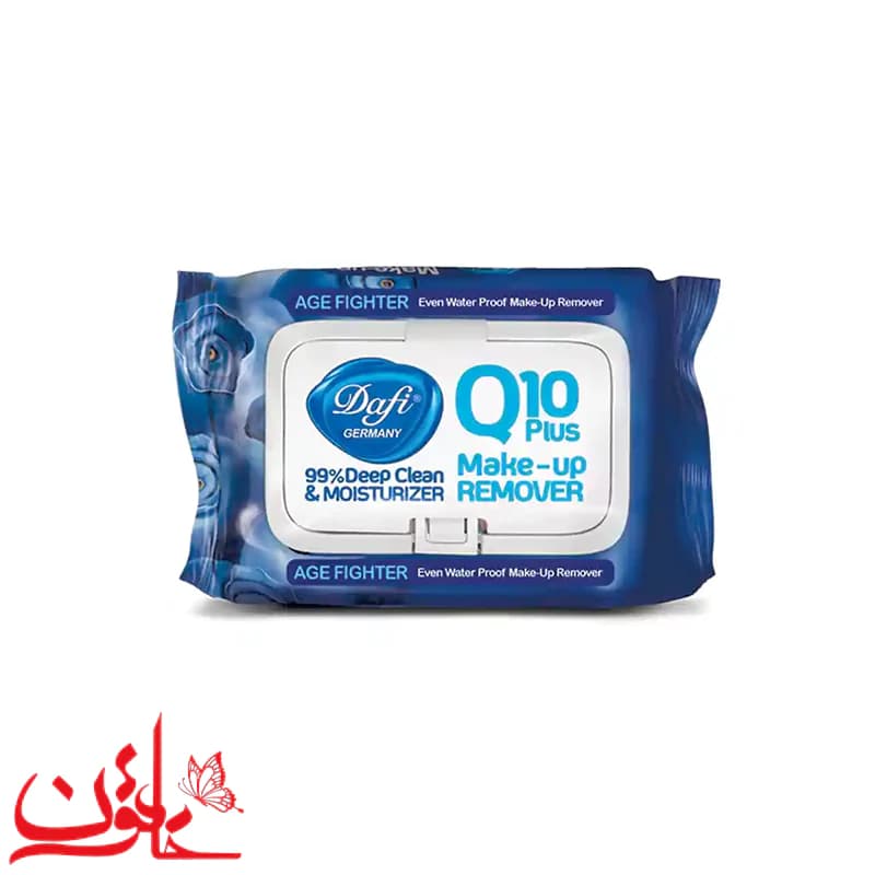 دستمال مرطوب میوه ای دافی مدل Q10 بسته 50 عددی — تصویر ۲