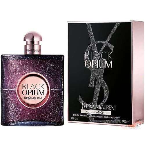 عطر و ادکلن زنانه ایو سن لورن بلک اپیوم نایت بلنچ ادوپرفیوم YVES SAINT LAURENT (YSL) BLACK OPIUM NUIT BLANCHE EDP FOR WOMEN