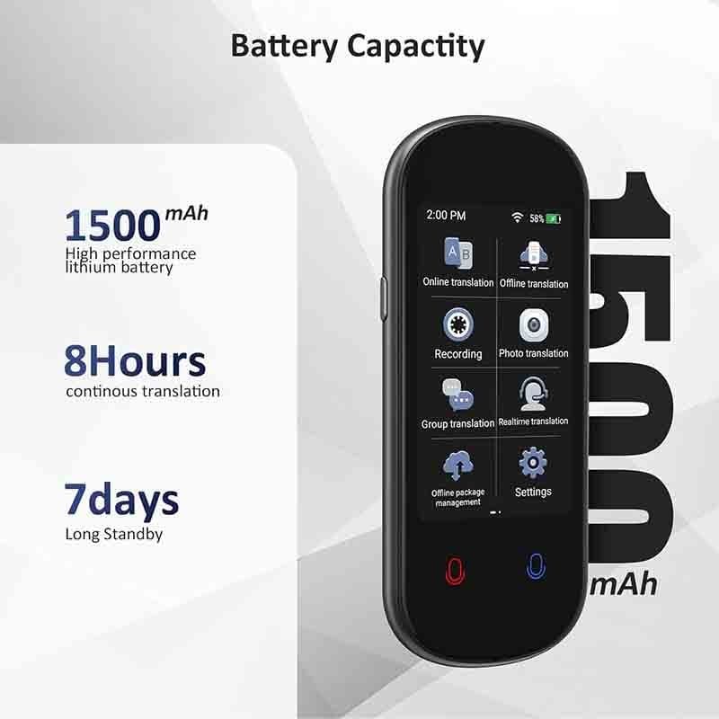 دستگاه مترجم زبان Vormor مدل Z2 کد M10280 — تصویر ۵
