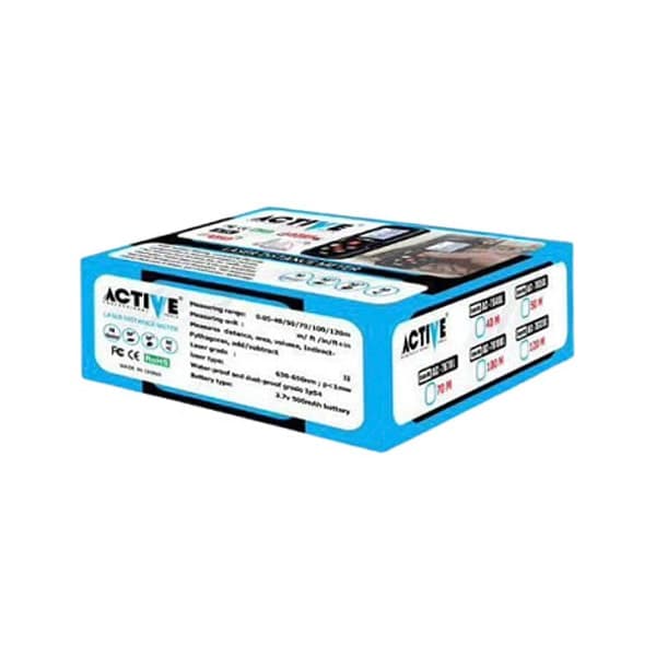 متر لیزری اکتیو 60 متری شارژی مدل AC-7660L — تصویر ۳
