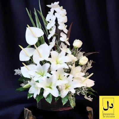 ارسال گل طبیعی برای شرکت مترو تهران