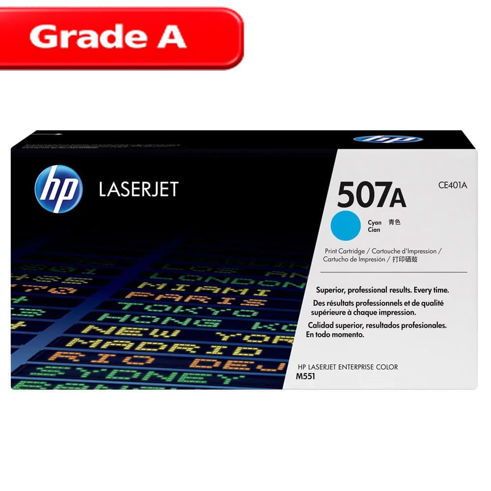 کارتریج رنگی اچ پی رنگ آبی HP 507A — تصویر ۳