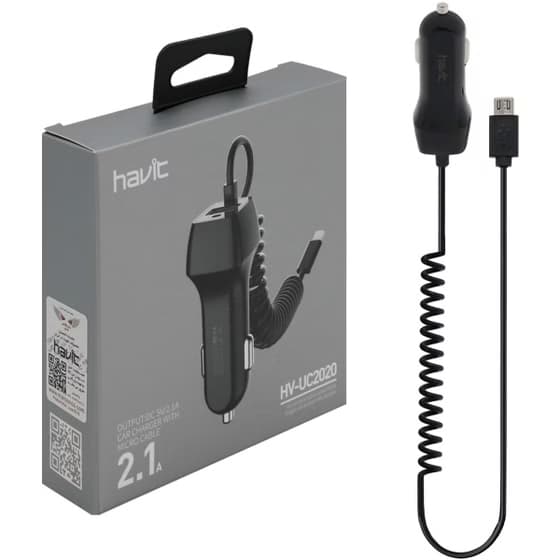شارژر فندکی Havit 2020 MICRO کد k9691