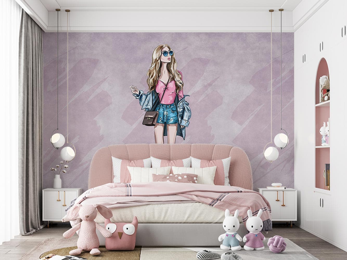 پوستر دیواری دخترانه فشن M10048700