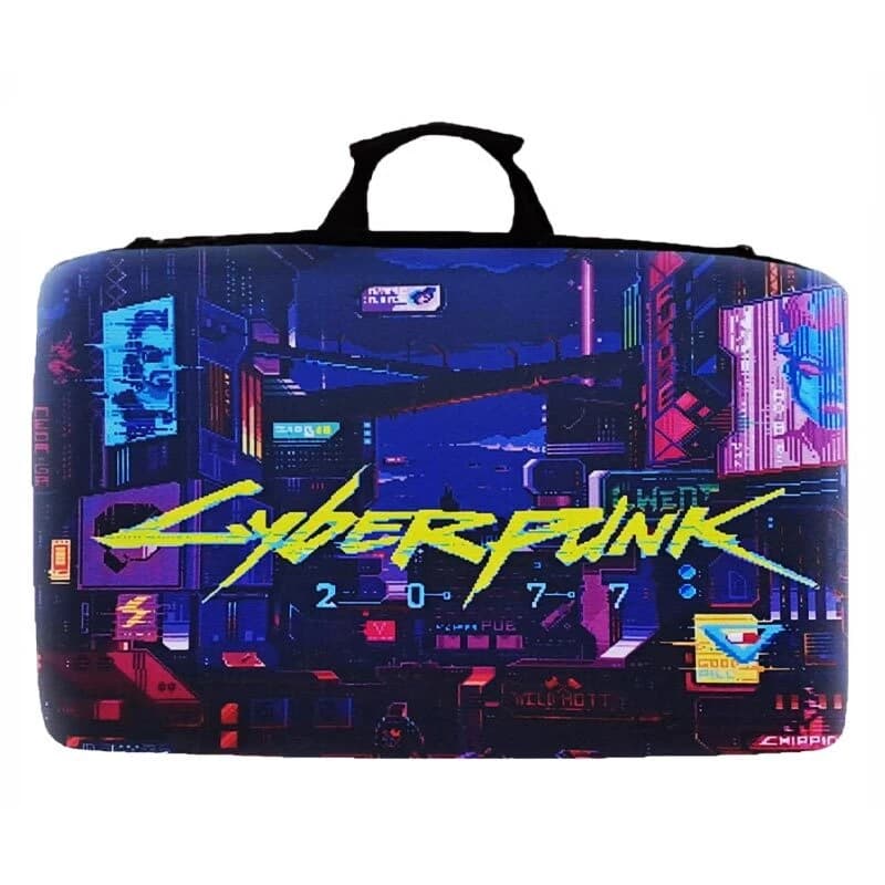 کیف کنسول بازی Game Over PS5 Slim طرح Cyberpunk 2077