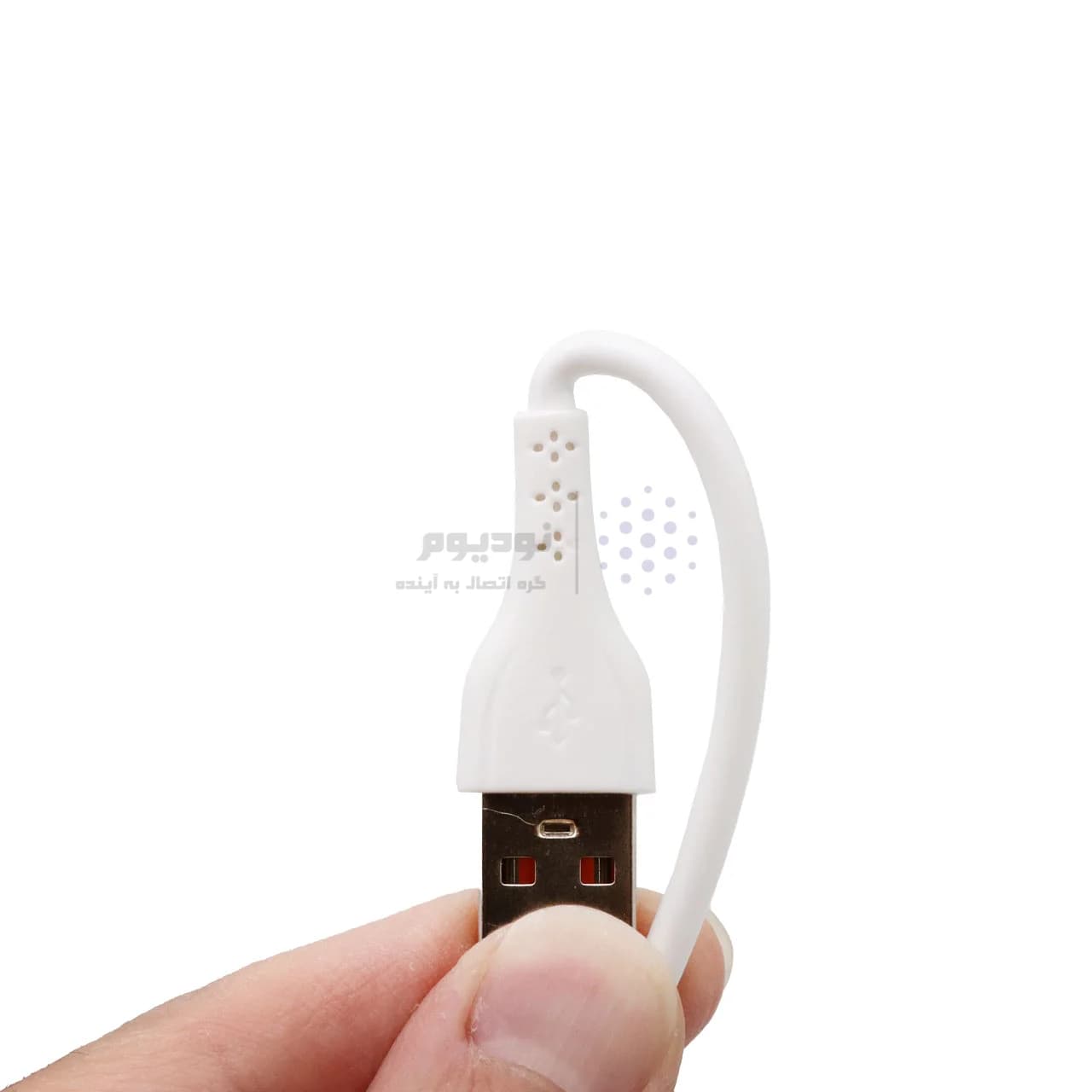 کابل شارژ فست Type-C مدل F-D002 – سفید – DST (گارانتی شش ماهه) — تصویر ۲