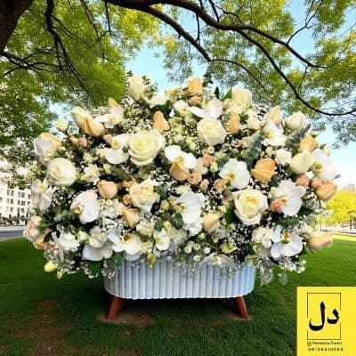 ارسال گل طبیعی برای شرکت تهران دارو