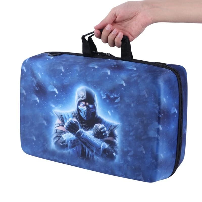 کیف کنسول بازی PS5 Slim طرح Mortal Kombat کد 13 — تصویر ۵