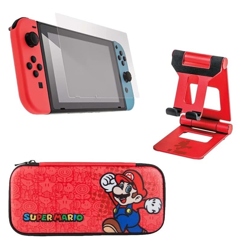 کیف کنسول بازی Nintendo Switch OLED طرح PowerA Super Mario — تصویر ۷