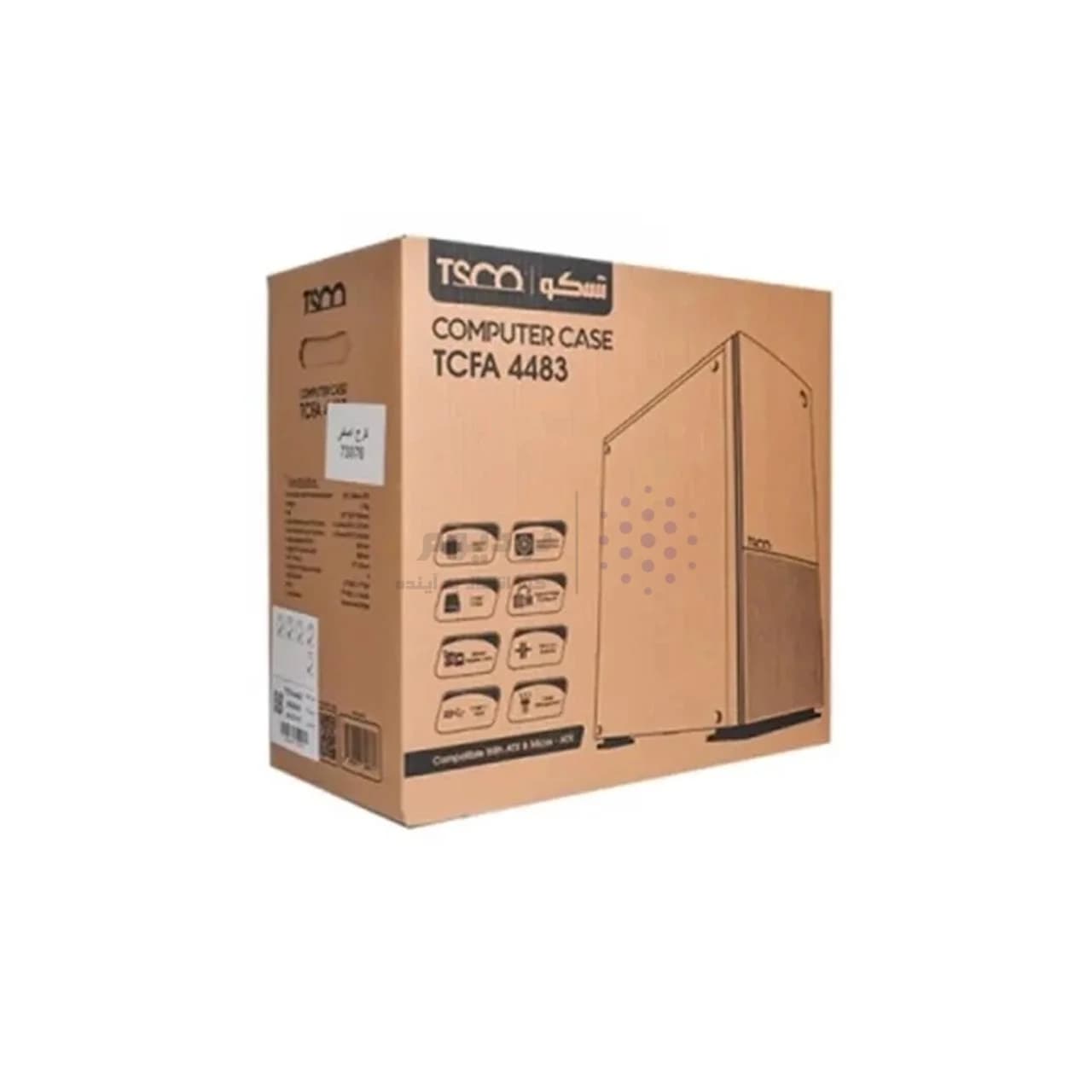 کیس کامپیوتر TSCO مدل TC 4487 FA — تصویر ۵