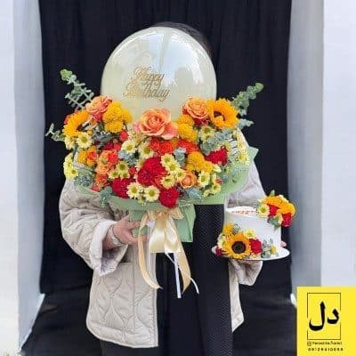 سفارش دسته گل برای کافه تهران مسکو