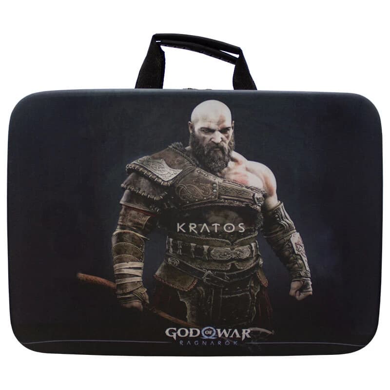 کیف کنسول بازی PS5 Slim طرح God of War Ragnarok کد 10