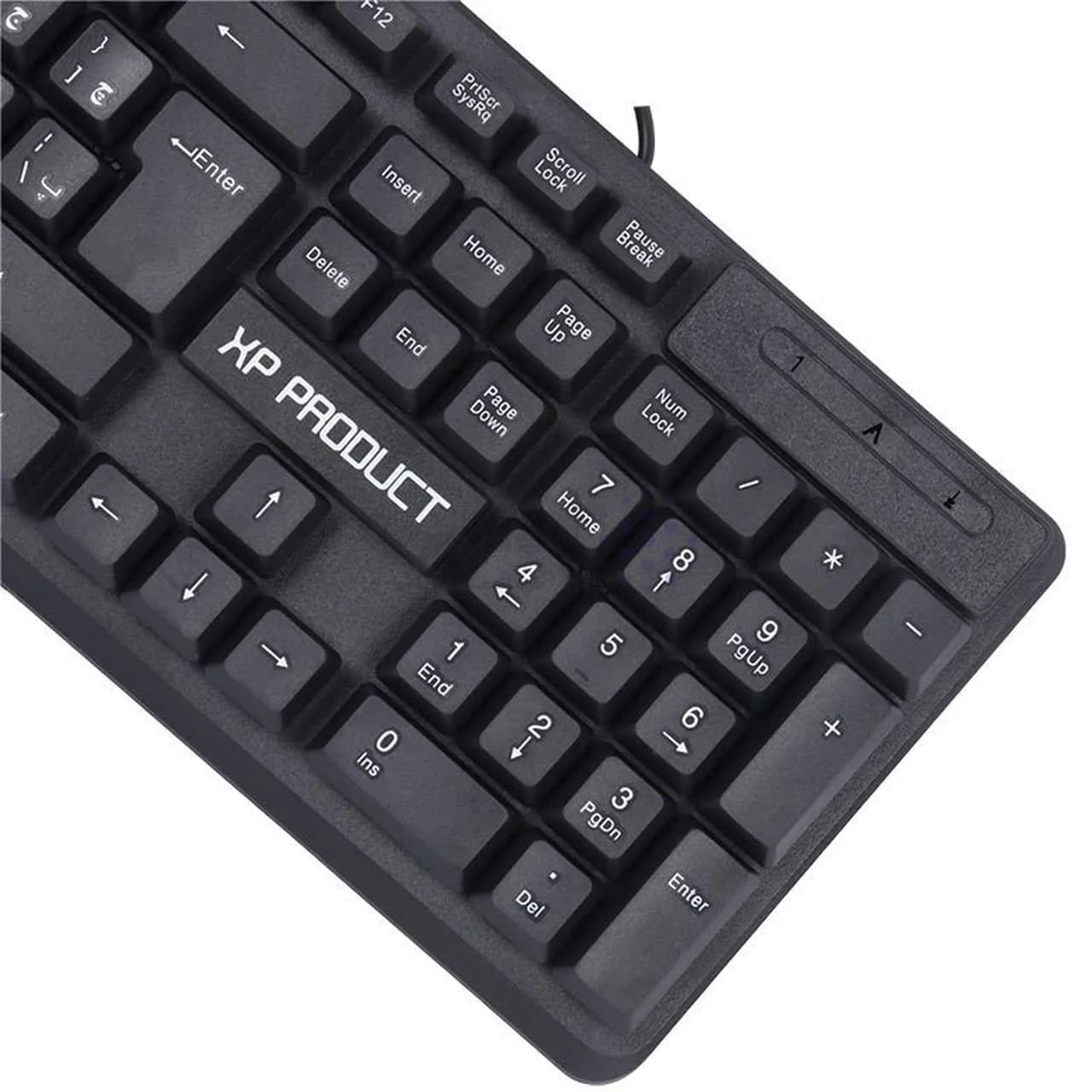 کیبورد باسیم XP Product مدل XP-8300U – مشکی — تصویر ۳
