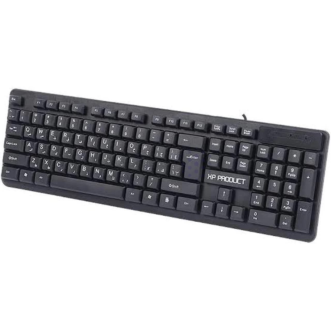 کیبورد باسیم XP Product مدل XP-8300U – مشکی — تصویر ۲