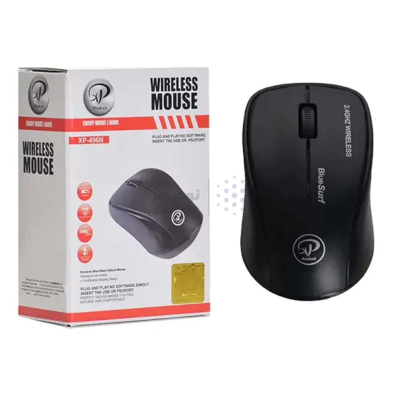 ماوس بی سیم XP Product مدل XP-745U – مشکی — تصویر ۲