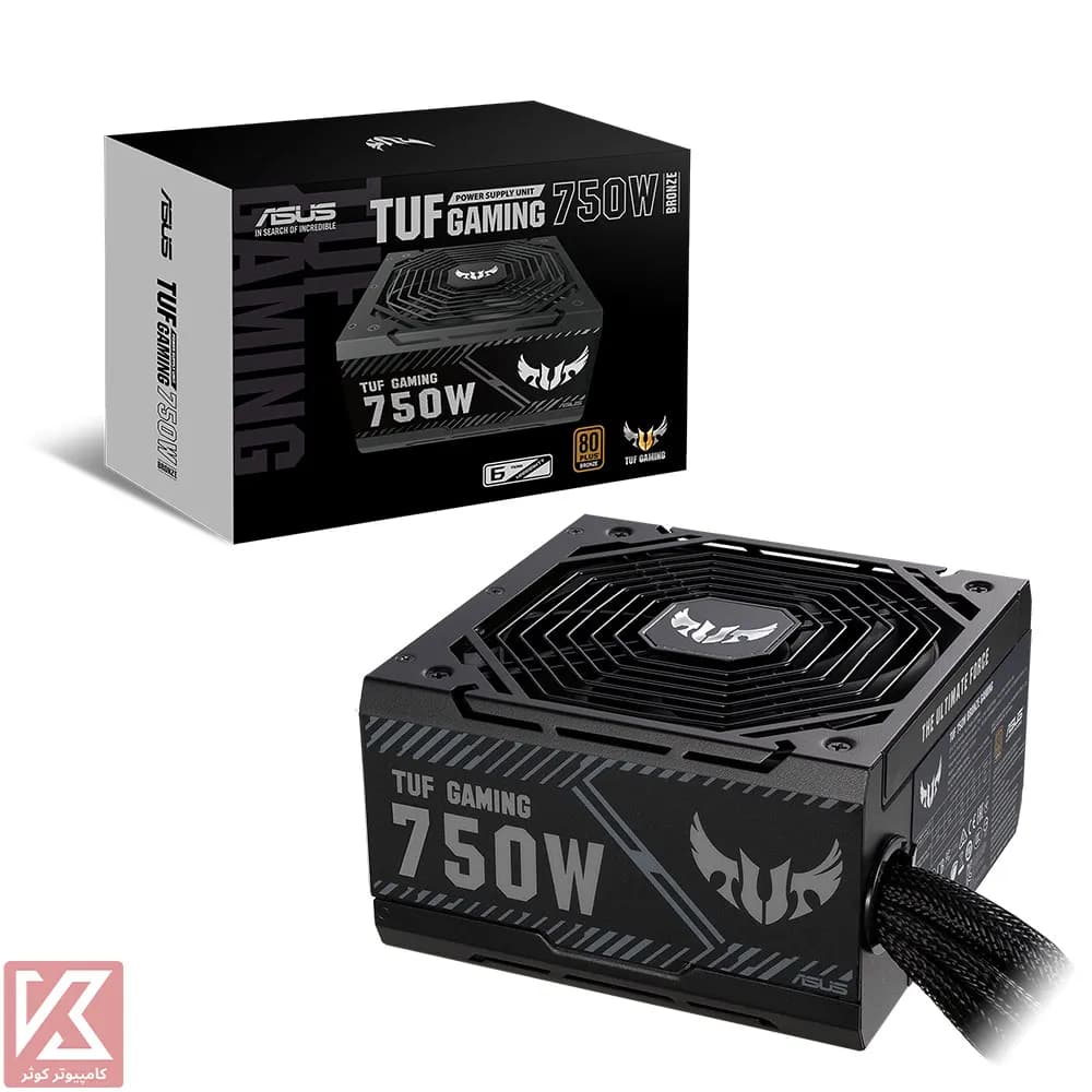 پاور ایسوس 750 وات مدل TUF GAMING 750B — تصویر ۲