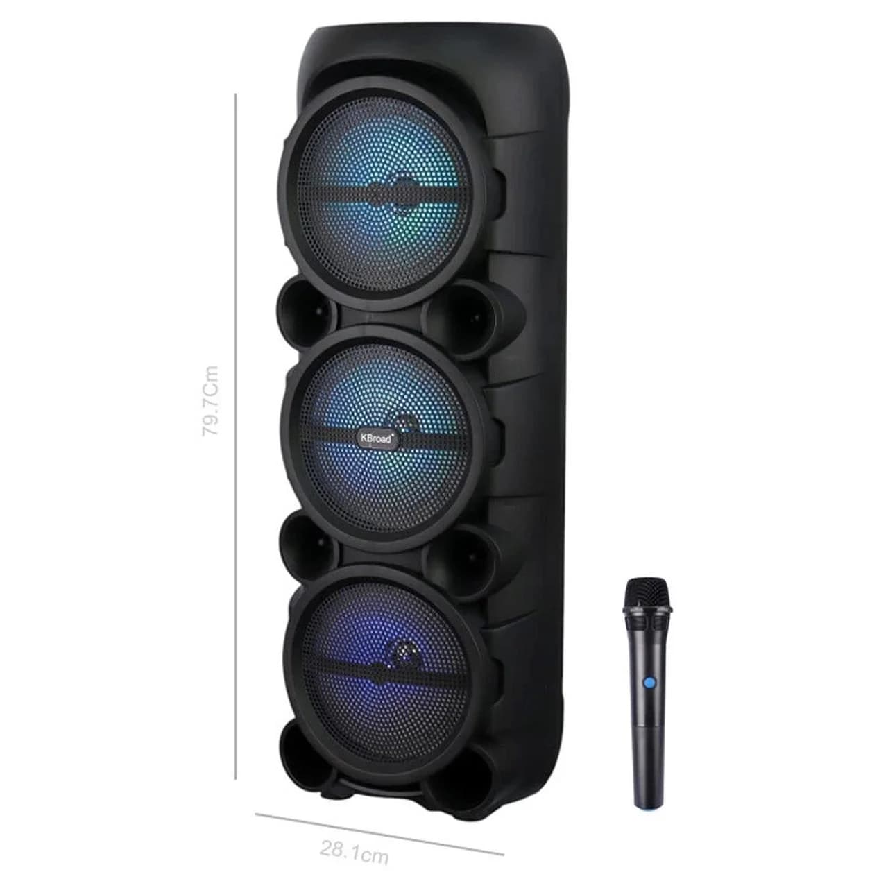 اسپیکر بی سیم BIG SOUND مدل KTS-2185 – مشکی – ASP (گارانتی شش ماهه آروین سپهر)