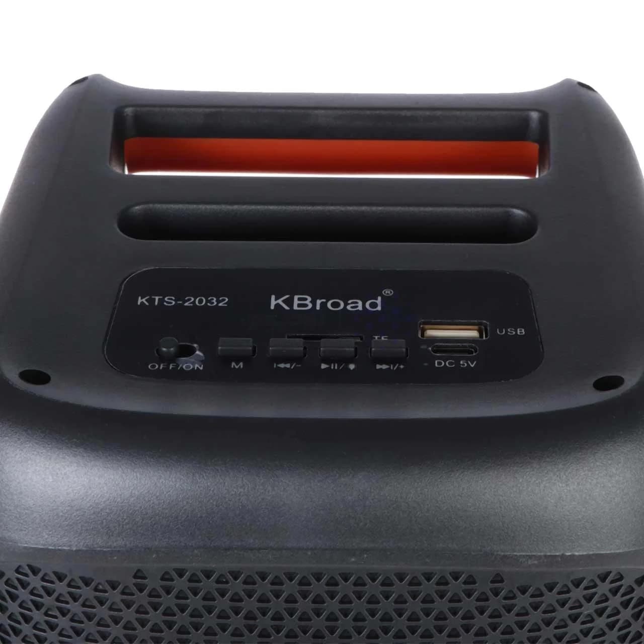 اسپیکر بی سیم BIG SOUND مدل KTS-2032 – مشکی – ASP (گارانتی شش ماهه آروین سپهر) — تصویر ۴