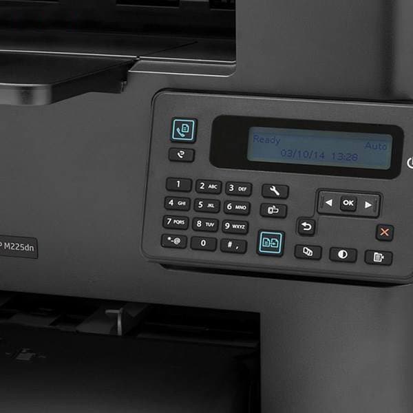 پرینتر چهار کاره لیزری مشکی HP Pro MFP M225dn — تصویر ۲