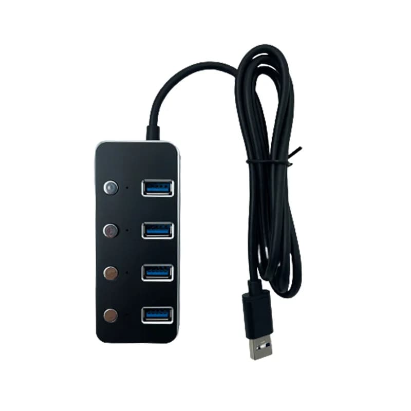 هاب 4 پورت USB 3.0 کلید دار کی نت مدل H5