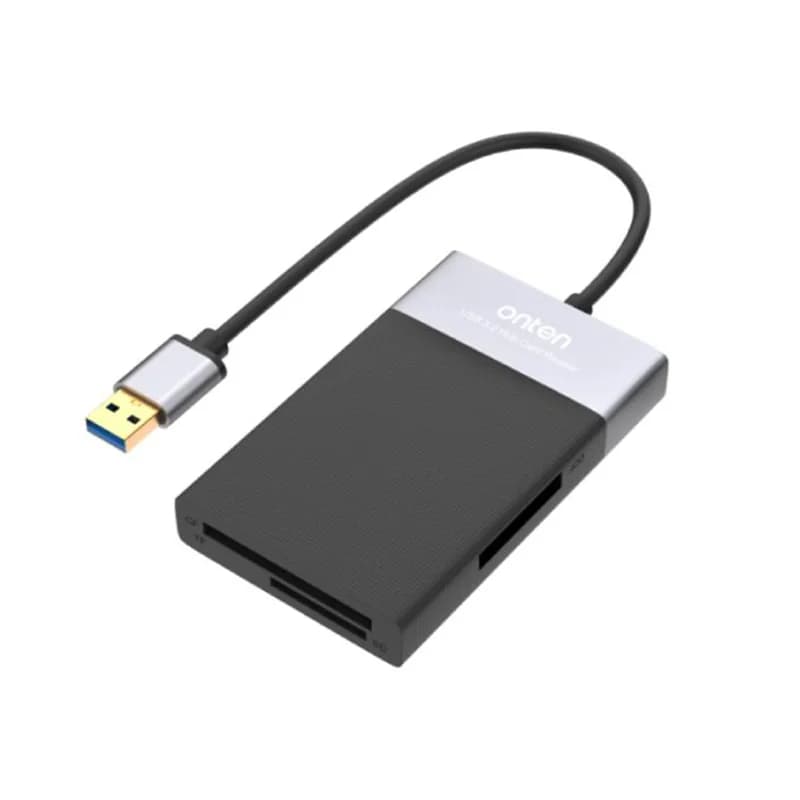 هاب USB 3.0 اونتن مدل 5215B با 2 پورت USB 3.0 و 4 پورت کارت حافظه