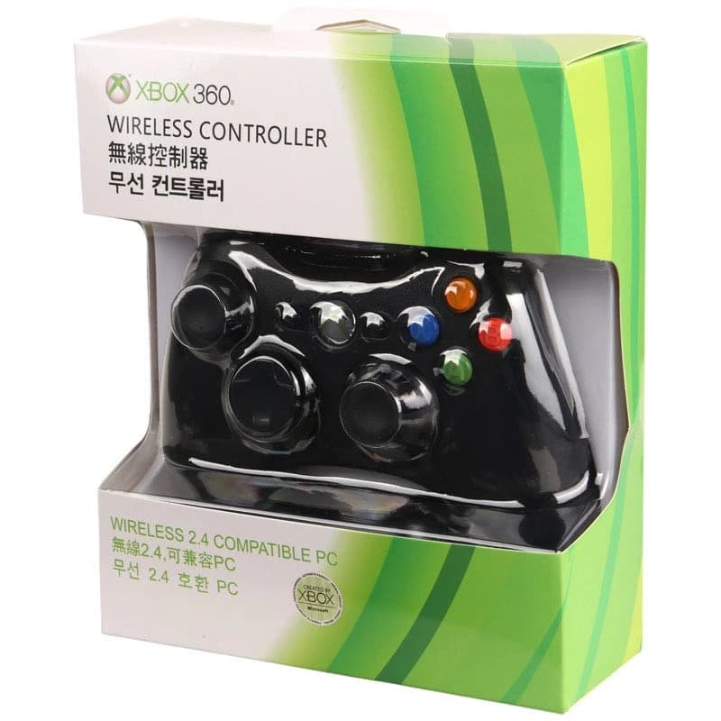 دسته بازی بی سیم Microsoft Xbox 360 High Copy + دانگل — تصویر ۲