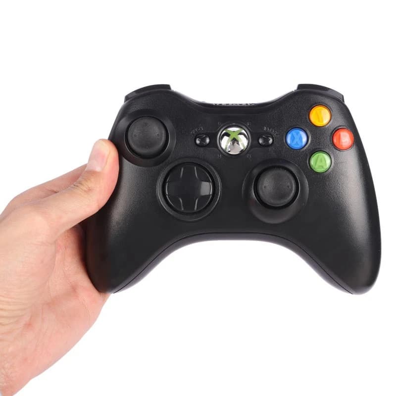 دسته بازی بی سیم Microsoft Xbox 360 High Copy + دانگل — تصویر ۸