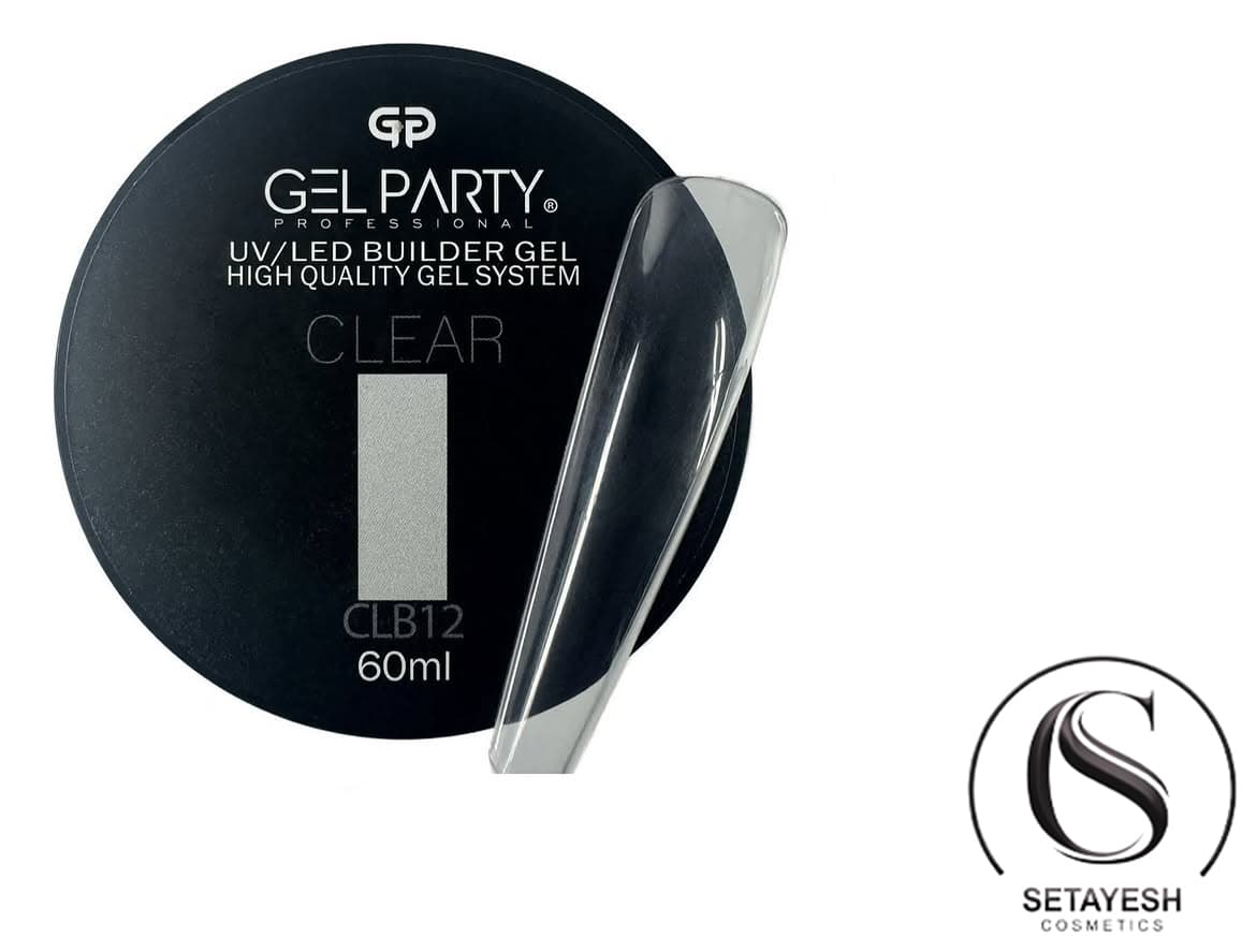 ژل پارتی بیلدرژل سافت 60 میل رنگ CLEAR