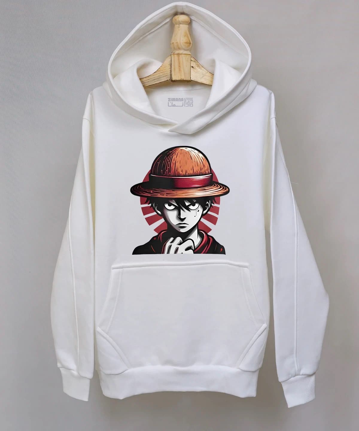 هودی مردانه و زنانه انیمه One Piece مدل لوفی