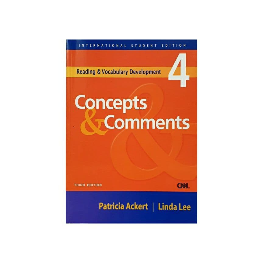 Concepts and Comment 4 third edition