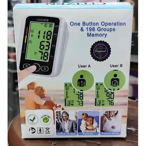 فشارسنج دیجیتالی سیتیزن مدل BM2025 — تصویر ۵