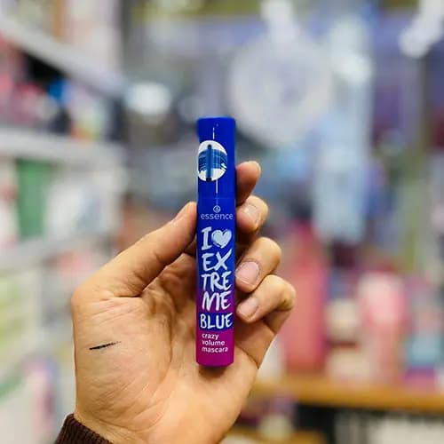 ریمل آبی حجم دهنده اسنس Essence I Love Extreme Mascara Blue — تصویر ۵