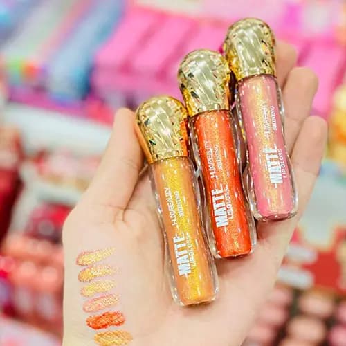 رژلب مایع شاین دار HUXIA BEAUTY – عمده — تصویر ۷