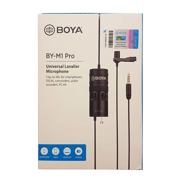 میکروفن BY-M1 PRO بویا (BOYA) — تصویر ۳