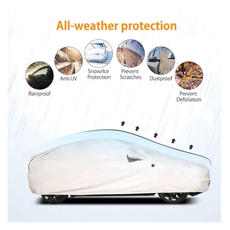 چادر خودرو لوکس کار مدل waterproofمناسب برای پراید 111 — تصویر ۶