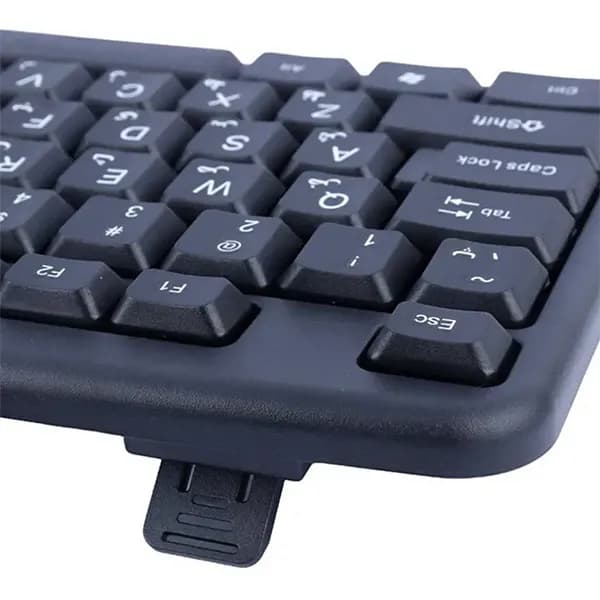 کیبورد و ماوس با سیم XP-12500R ایکس پی (XP) — تصویر ۵