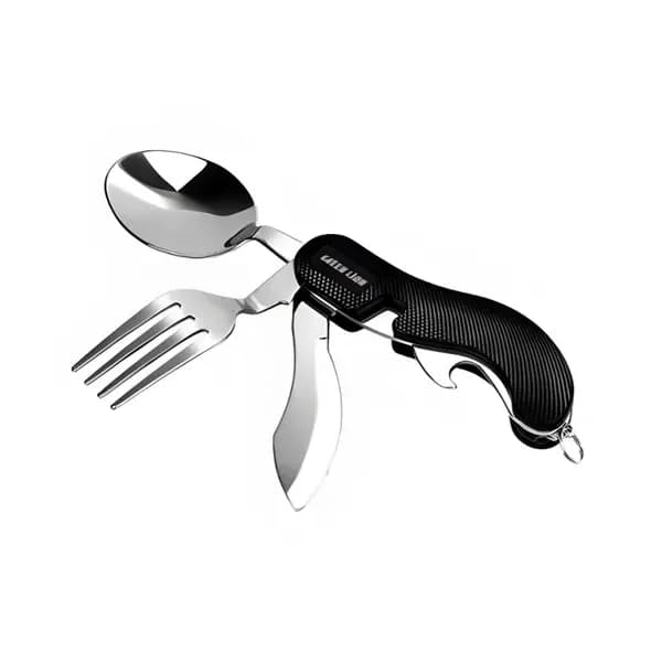 ست قاشق و چنگال سفری 4in1 Cutlery Set گرین لاین (GREEN LION)