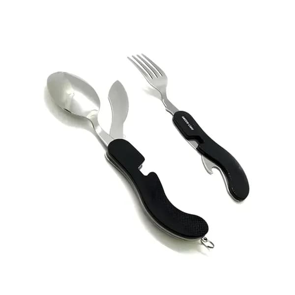 ست قاشق و چنگال سفری 4in1 Cutlery Set گرین لاین (GREEN LION) — تصویر ۳