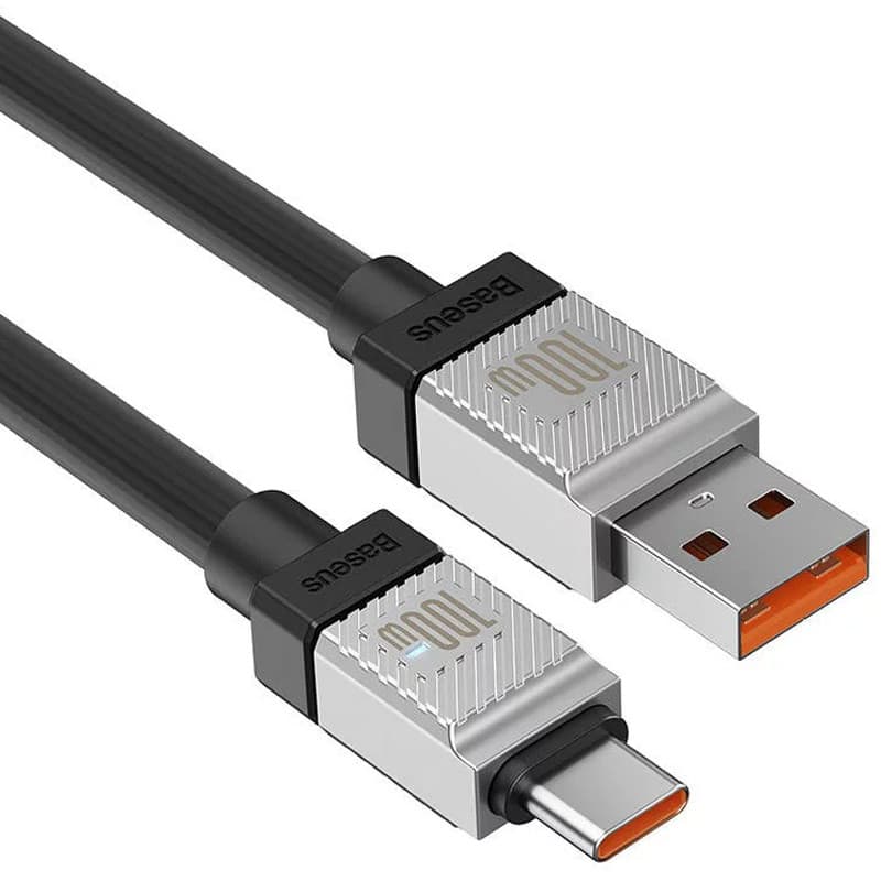 کابل فست شارژ Type-C باسئوس مدل CoolPlay Series CAKW00060 100W طول 1 متر — تصویر ۲