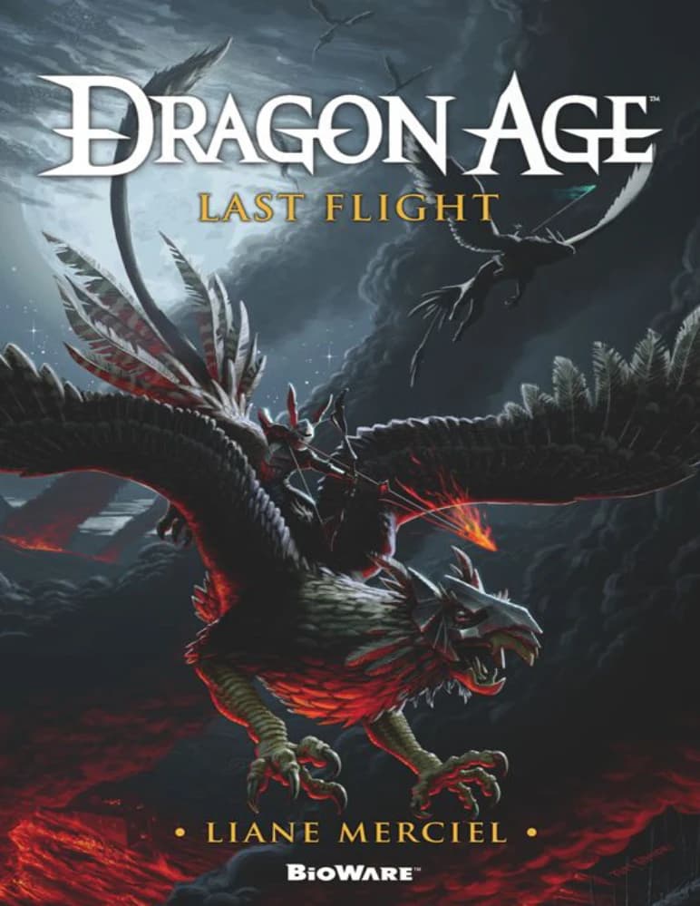 کتاب آخرین پرواز: عصر اژدها (Last Flight Dragon Age) نسخه انگلیسی PDF | لیان مرسیل