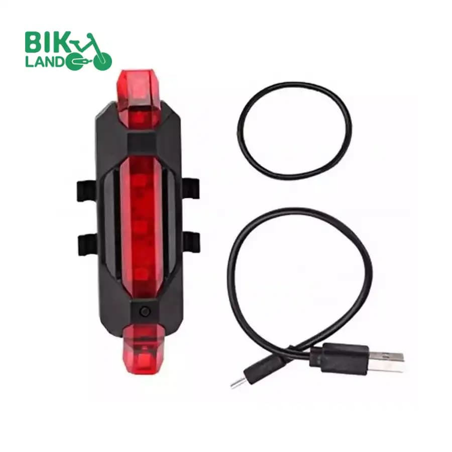 چراغ عقب شارژی دوچرخه مدل DC918 — تصویر ۳