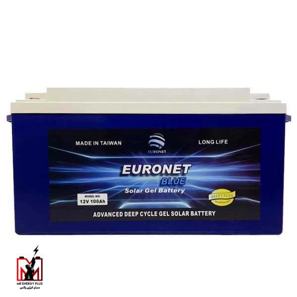 باتری یو پی اس 12 ولت 100 آمپر یورونت euronet ساخت تایوان
