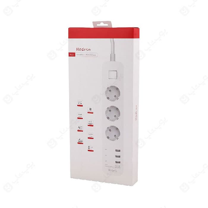 سه راهی برق ارت دار هادرون مدل Hadron P323 — تصویر ۵