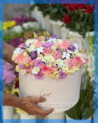 گلفروشی نزدیک ایستگاه مترو قیطریه