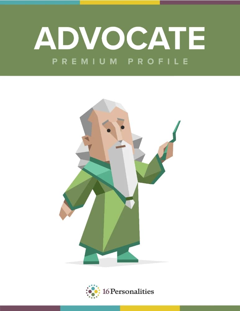 کتاب پروفایل ویژه تیپ شخصیتی INFJ (infj advocate 16personalities premium profile) نسخه انگلیسی PDF